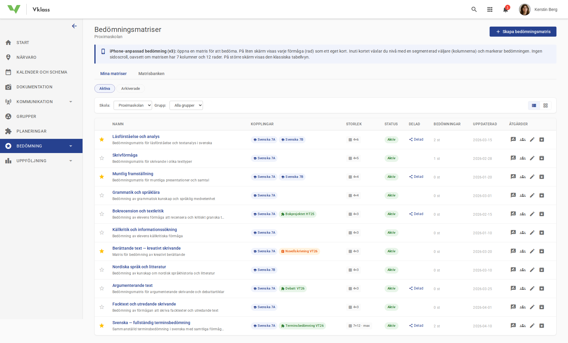 Screenshot of Version 3