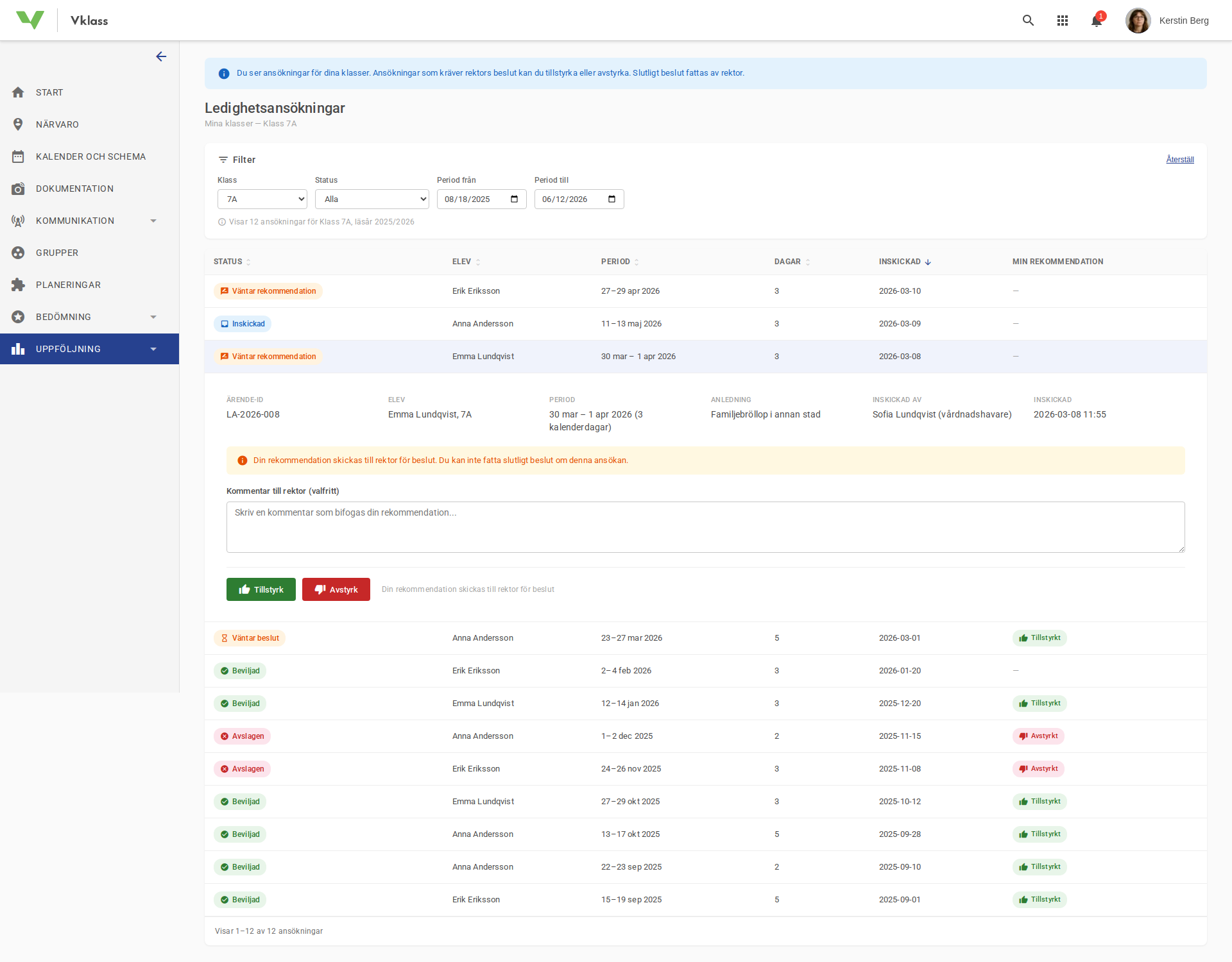 Screenshot of Version 1