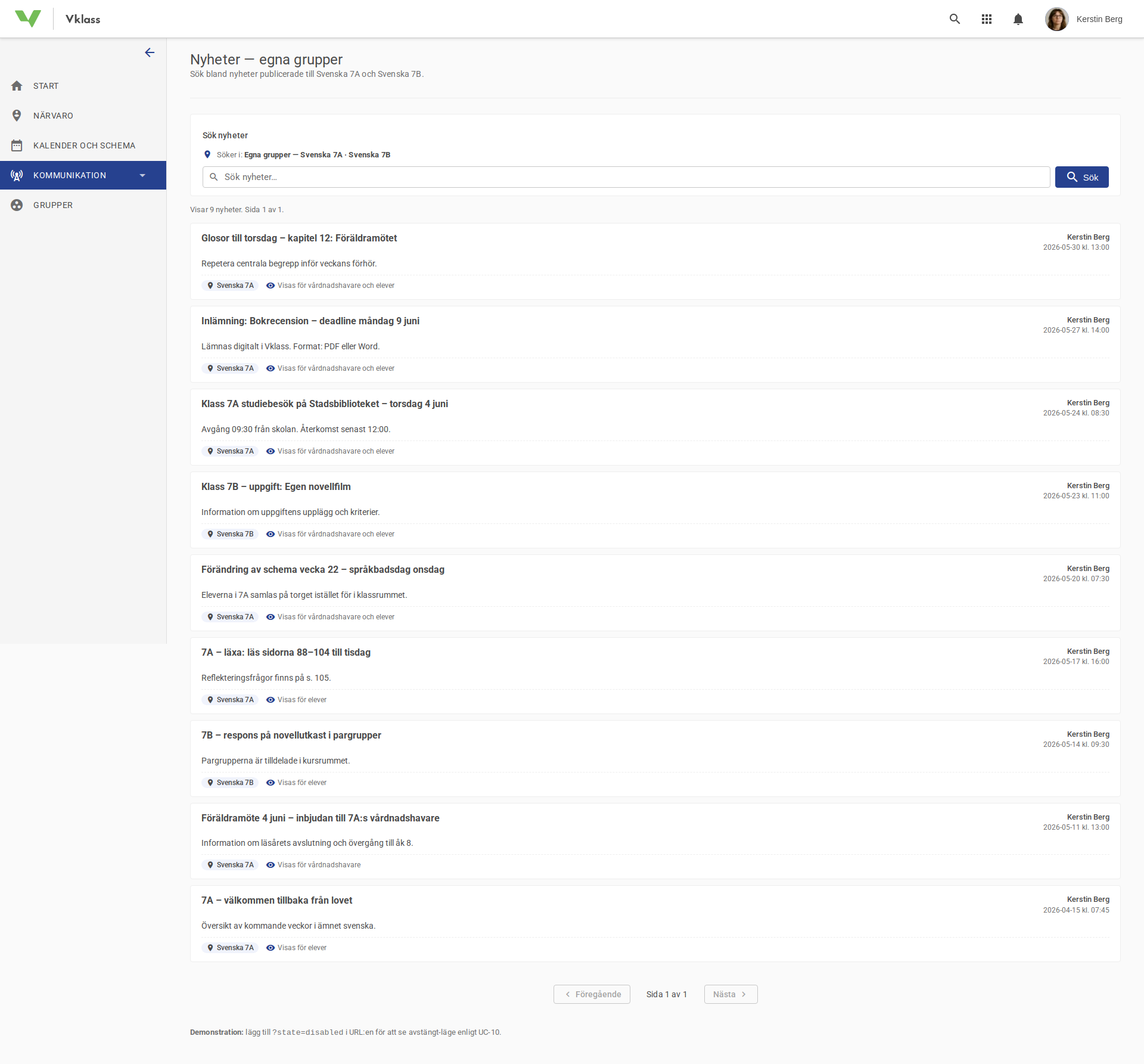 Screenshot of Version 2